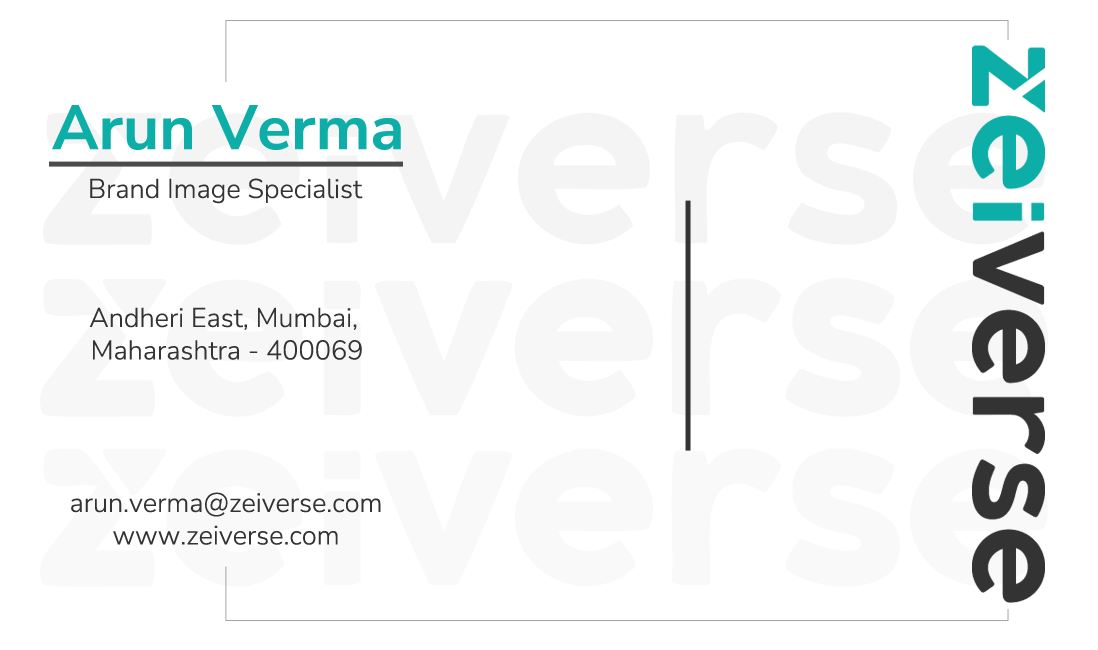 Smart Business Card - Front